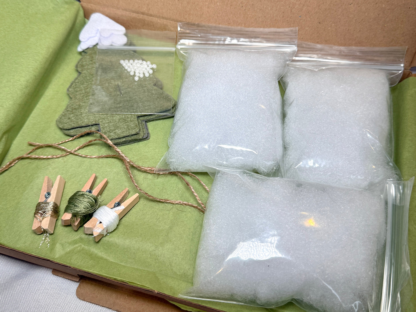 DIY Felt Christmas Tree Decorations Kit